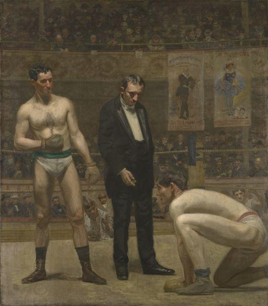 Thomas Eakins Taking the Count China oil painting art